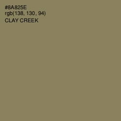 #8A825E - Clay Creek Color Image