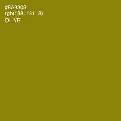 #8A8308 - Olive Color Image