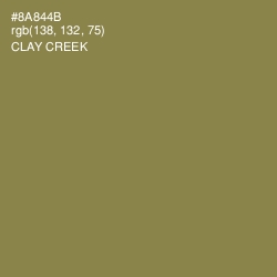 #8A844B - Clay Creek Color Image