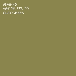 #8A844D - Clay Creek Color Image