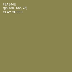 #8A844E - Clay Creek Color Image