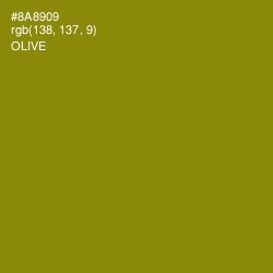 #8A8909 - Olive Color Image
