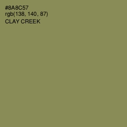 #8A8C57 - Clay Creek Color Image