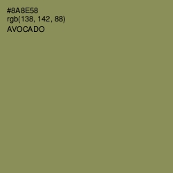 #8A8E58 - Avocado Color Image