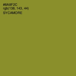 #8A8F2C - Sycamore Color Image