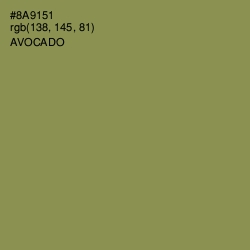 #8A9151 - Avocado Color Image