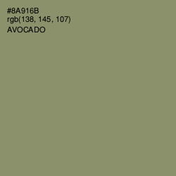 #8A916B - Avocado Color Image