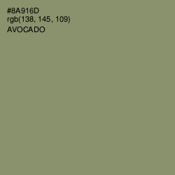 #8A916D - Avocado Color Image