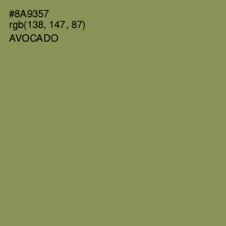 #8A9357 - Avocado Color Image