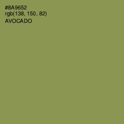 #8A9652 - Avocado Color Image