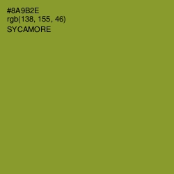 #8A9B2E - Sycamore Color Image