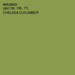 #8A9B4D - Chelsea Cucumber Color Image