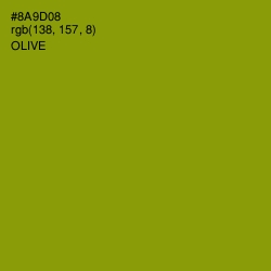 #8A9D08 - Olive Color Image