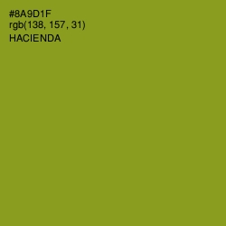 #8A9D1F - Hacienda Color Image