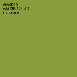 #8A9D3D - Sycamore Color Image