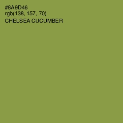 #8A9D46 - Chelsea Cucumber Color Image