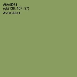 #8A9D61 - Avocado Color Image