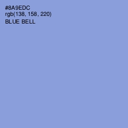 #8A9EDC - Blue Bell Color Image