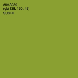 #8AA030 - Sushi Color Image