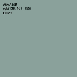 #8AA19B - Envy Color Image