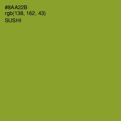 #8AA22B - Sushi Color Image