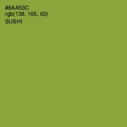 #8AA53C - Sushi Color Image