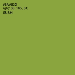 #8AA53D - Sushi Color Image