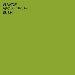 #8AA72F - Sushi Color Image