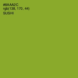 #8AAA2C - Sushi Color Image