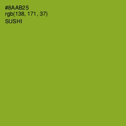 #8AAB25 - Sushi Color Image