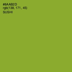 #8AAB2D - Sushi Color Image