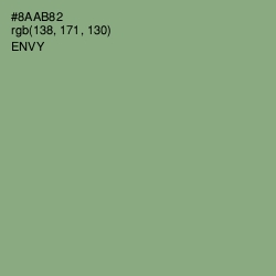 #8AAB82 - Envy Color Image