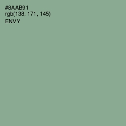 #8AAB91 - Envy Color Image