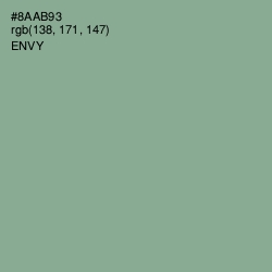 #8AAB93 - Envy Color Image