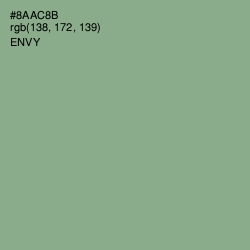 #8AAC8B - Envy Color Image