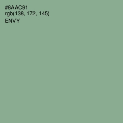 #8AAC91 - Envy Color Image