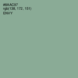 #8AAC97 - Envy Color Image