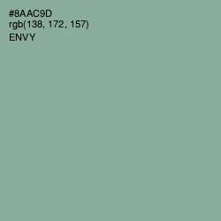 #8AAC9D - Envy Color Image