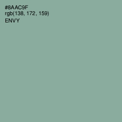 #8AAC9F - Envy Color Image