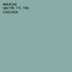 #8AACA6 - Cascade Color Image