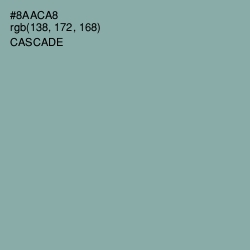 #8AACA8 - Cascade Color Image