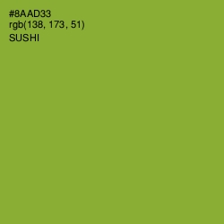 #8AAD33 - Sushi Color Image