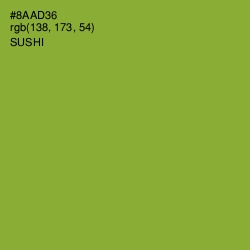 #8AAD36 - Sushi Color Image