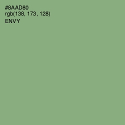 #8AAD80 - Envy Color Image