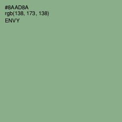 #8AAD8A - Envy Color Image