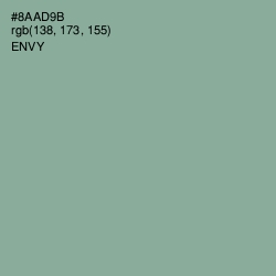 #8AAD9B - Envy Color Image