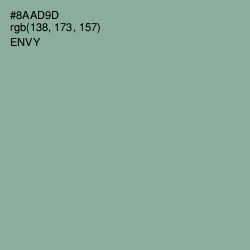 #8AAD9D - Envy Color Image