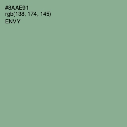 #8AAE91 - Envy Color Image