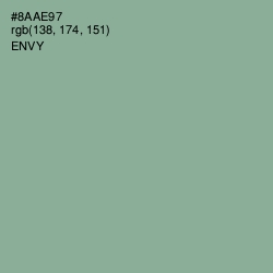 #8AAE97 - Envy Color Image