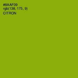 #8AAF09 - Citron Color Image